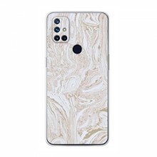 Мраморный чехол на OnePlus Nord N10 5G (VPrint) Белый Мрамор - купить на Floy.com.ua