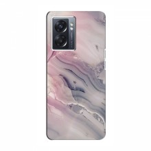 Мраморный чехол на OPPO A77 (VPrint)