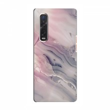 Мраморный чехол на OPPO Find X3 Pro (VPrint)