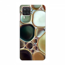 Мраморный чехол на Samsung Galaxy A12 (2021) (VPrint) Радужный Мрамор - купить на Floy.com.ua