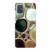 Мраморный чехол на Samsung Galaxy A51 5G (A516) (VPrint) Радужный Мрамор - купить на Floy.com.ua