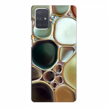 Мраморный чехол на Samsung Galaxy A71 (A715) (VPrint) Радужный Мрамор - купить на Floy.com.ua