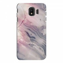 Мраморный чехол на Samsung J4 2018 (VPrint) Пурпурный Мрамор - купить на Floy.com.ua