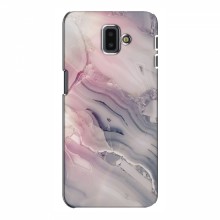 Мраморный чехол на Samsung J6 Plus, J6 Плюс 2018 (J610) (VPrint) Пурпурный Мрамор - купить на Floy.com.ua