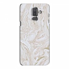 Мраморный чехол на Samsung J8-2018, J810 (VPrint) Белый Мрамор - купить на Floy.com.ua