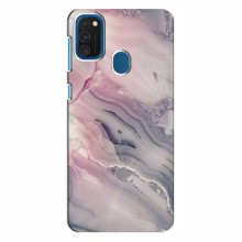 Мраморный чехол на Samsung Galaxy M31 (VPrint) Пурпурный Мрамор - купить на Floy.com.ua