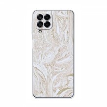 Мраморный чехол на Samsung Galaxy M53 (5G) (M536B) (VPrint) Белый Мрамор - купить на Floy.com.ua