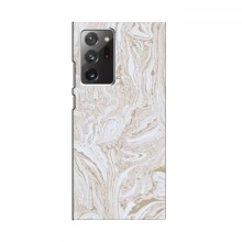 Мраморный чехол на Samsung Galaxy Note 20 Ultra (VPrint) Белый Мрамор - купить на Floy.com.ua