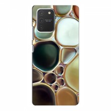Мраморный чехол на Samsung Galaxy S10 Lite (VPrint) Радужный Мрамор - купить на Floy.com.ua