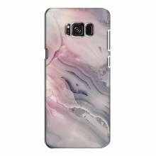 Мраморный чехол на Samsung S8, Galaxy S8, G950 (VPrint) Пурпурный Мрамор - купить на Floy.com.ua