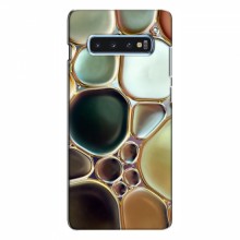 Мраморный чехол на Samsung S10 Plus (VPrint) Радужный Мрамор - купить на Floy.com.ua