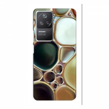 Мраморный чехол на Xiaomi POCO F4 (5G) (VPrint) Радужный Мрамор - купить на Floy.com.ua