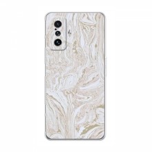 Мраморный чехол на Xiaomi POCO F4 GT (VPrint) Белый Мрамор - купить на Floy.com.ua