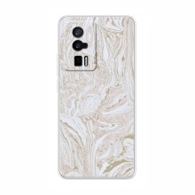 Мраморный чехол на Xiaomi POCO F5 Pro (VPrint) Белый Мрамор - купить на Floy.com.ua