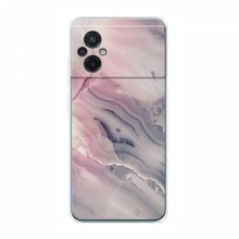 Мраморный чехол на Xiaomi POCO M5 (VPrint) Пурпурный Мрамор - купить на Floy.com.ua