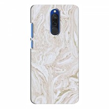 Мраморный чехол на Xiaomi Redmi 8 (VPrint) Белый Мрамор - купить на Floy.com.ua