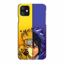 Naruto Anime Чехлы для Айфон 12 (AlphaPrint) Naruto Vs Sasuke - купить на Floy.com.ua