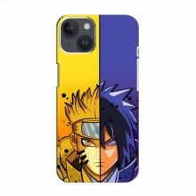 Naruto Anime Чехлы для Айфон 14 (AlphaPrint) Naruto Vs Sasuke - купить на Floy.com.ua