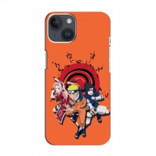 Naruto Anime Чехлы для Айфон 15 (AlphaPrint)