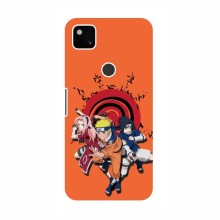 Naruto Anime Чехлы для Гугл Пиксель 4а (AlphaPrint) Наруто с командой - купить на Floy.com.ua