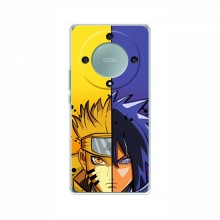 Naruto Anime Чехлы для Хуавей Хонор Меджик 5 Лайт 5G (AlphaPrint) Naruto Vs Sasuke - купить на Floy.com.ua