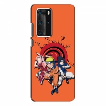 Naruto Anime Чехлы для Huawei P40 Pro (AlphaPrint) Наруто с командой - купить на Floy.com.ua