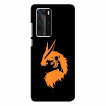 Naruto Anime Чехлы для Huawei P40 Pro (AlphaPrint) Курама силует - купить на Floy.com.ua