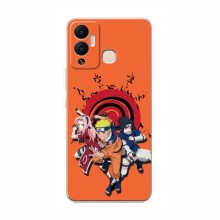 Naruto Anime Чехлы для Инфиникс Хот 12 Плей (AlphaPrint) Наруто с командой - купить на Floy.com.ua