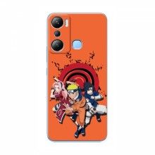 Naruto Anime Чехлы для Инфиникс Хот 20и (AlphaPrint) Наруто с командой - купить на Floy.com.ua