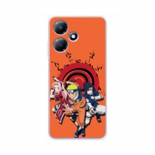 Naruto Anime Чехлы для Инфиникс ХОТ 30 Плей (AlphaPrint) Наруто с командой - купить на Floy.com.ua