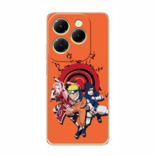 Naruto Anime Чехлы для Инфиникс ХОТ 40 (AlphaPrint) Наруто с командой - купить на Floy.com.ua