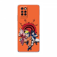 Naruto Anime Чехлы для Инфиникс Ноут 10 Про (AlphaPrint) Наруто с командой - купить на Floy.com.ua