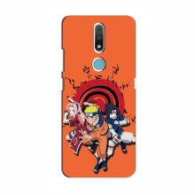 Naruto Anime Чехлы для Нокиа 2.4 (AlphaPrint) Наруто с командой - купить на Floy.com.ua