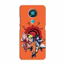 Naruto Anime Чехлы для Нокиа 3.4 (AlphaPrint) Наруто с командой - купить на Floy.com.ua