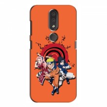 Naruto Anime Чехлы для Нокиа 4.2 (AlphaPrint) Наруто с командой - купить на Floy.com.ua