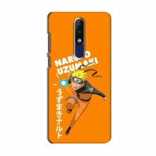 Naruto Anime Чехлы для Нокиа 5.1 Плюс (х5) (AlphaPrint) наруто узумаки - купить на Floy.com.ua