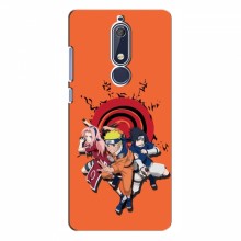 Naruto Anime Чехлы для Нокиа 5 2018, 5.1 (AlphaPrint) Наруто с командой - купить на Floy.com.ua