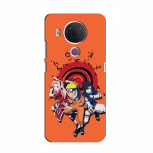 Naruto Anime Чехлы для Нокиа 5.4 (AlphaPrint) Наруто с командой - купить на Floy.com.ua