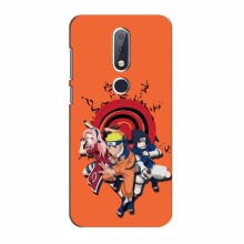 Naruto Anime Чехлы для Нокиа 6.1 Плюс (AlphaPrint) Наруто с командой - купить на Floy.com.ua