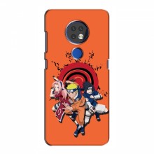 Naruto Anime Чехлы для Нокиа 7.2 (AlphaPrint) Наруто с командой - купить на Floy.com.ua