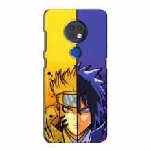 Naruto Anime Чехлы для Нокиа 7.2 (AlphaPrint) Naruto Vs Sasuke - купить на Floy.com.ua