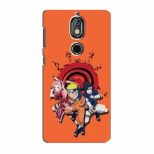 Naruto Anime Чехлы для Нокиа 7 (AlphaPrint) Наруто с командой - купить на Floy.com.ua