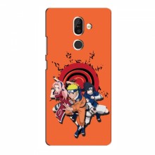 Naruto Anime Чехлы для Нокиа 7 Плюс (AlphaPrint) Наруто с командой - купить на Floy.com.ua