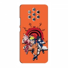 Naruto Anime Чехлы для Нокиа 9 Пур Вайв (AlphaPrint) Наруто с командой - купить на Floy.com.ua