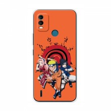 Naruto Anime Чехлы для Нокиа С21 Плюс (AlphaPrint) Наруто с командой - купить на Floy.com.ua
