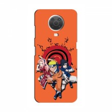 Naruto Anime Чехлы для Нокиа G10 (AlphaPrint) Наруто с командой - купить на Floy.com.ua