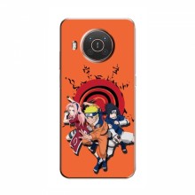Naruto Anime Чехлы для Нокиа Х10 (AlphaPrint) Наруто с командой - купить на Floy.com.ua