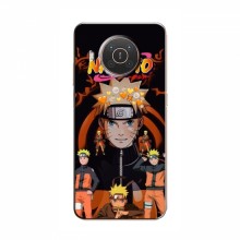 Naruto Anime Чехлы для Нокиа Х20 (AlphaPrint)