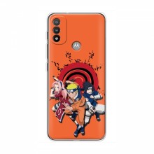 Naruto Anime Чехлы для Мото Е20 (AlphaPrint) Наруто с командой - купить на Floy.com.ua