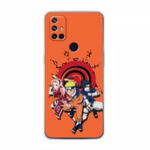Naruto Anime Чехлы для ВанПлас Норд Н10 5G (AlphaPrint) Наруто с командой - купить на Floy.com.ua